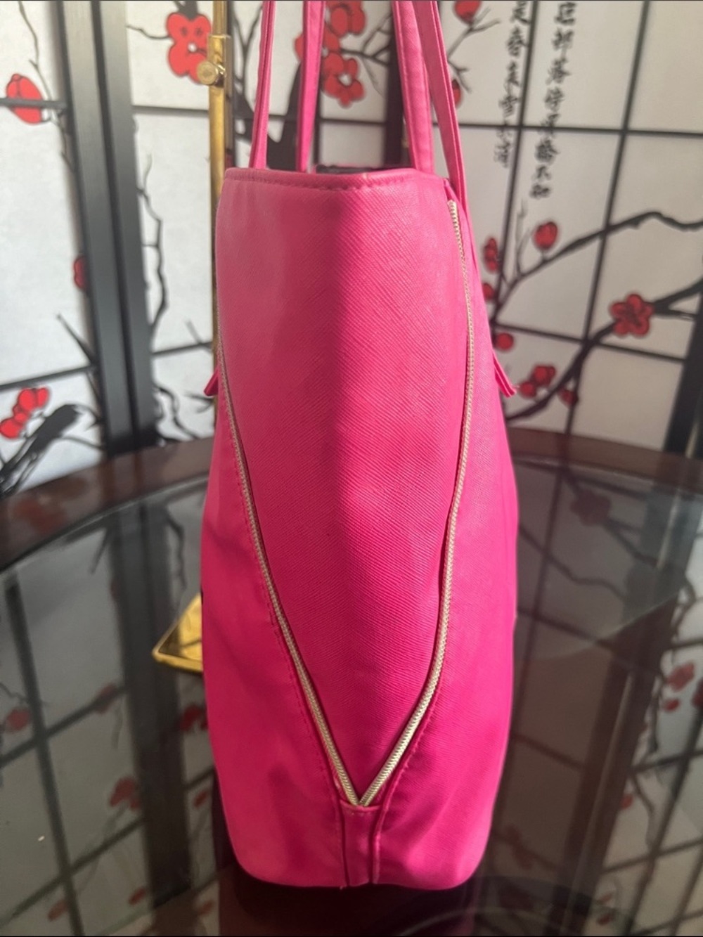 Juicy Couture Hot Pink 'Wear Me!' Tote - Picture 4 of 7